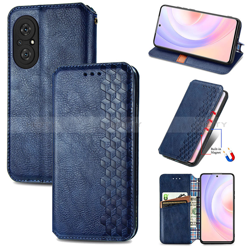 Handytasche Stand Schutzhülle Flip Leder Hülle S09D für Huawei Honor 50 SE 5G