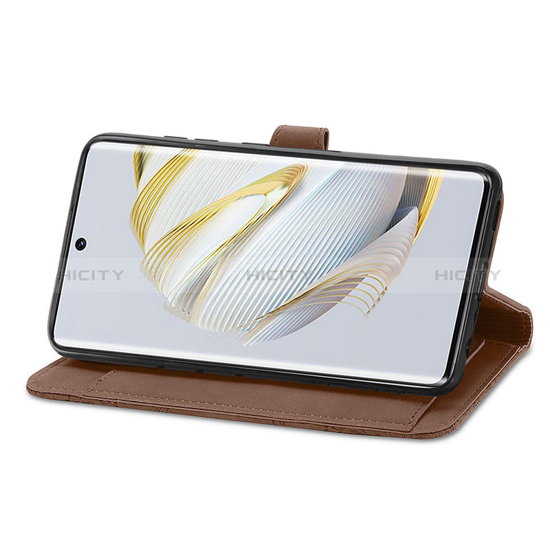 Handytasche Stand Schutzhülle Flip Leder Hülle S09D für Huawei Nova 10 groß