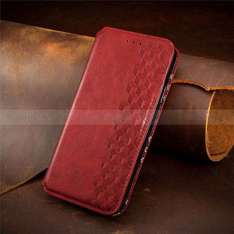 Handytasche Stand Schutzhülle Flip Leder Hülle S09D für Huawei Nova 10 SE Rot