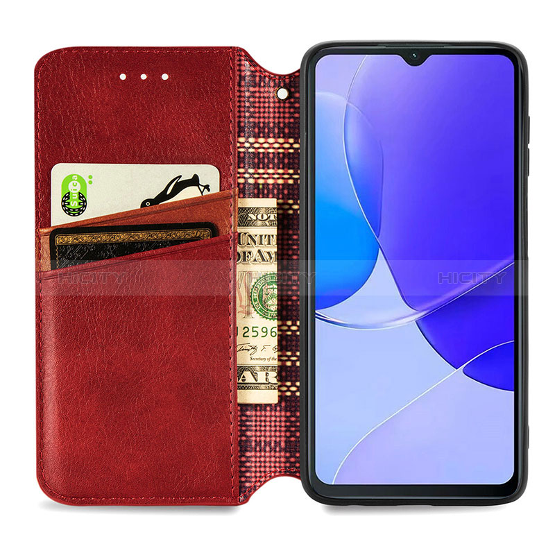 Handytasche Stand Schutzhülle Flip Leder Hülle S09D für Huawei Nova Y91