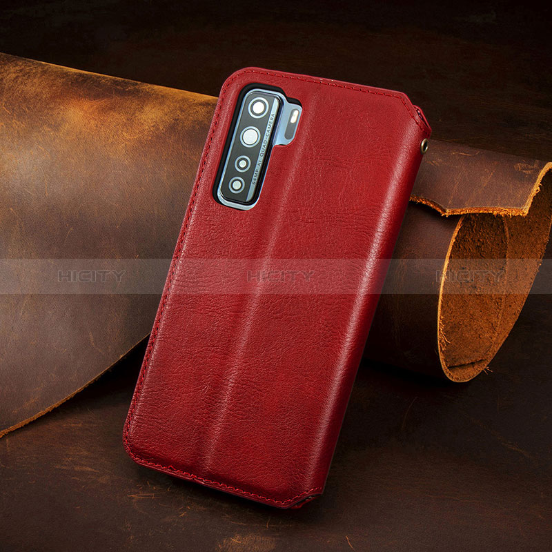 Handytasche Stand Schutzhülle Flip Leder Hülle S09D für Huawei P40 Lite 5G