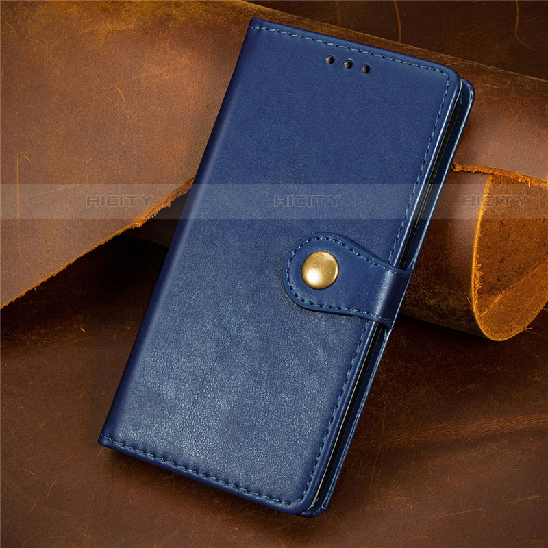 Handytasche Stand Schutzhülle Flip Leder Hülle S09D für Samsung Galaxy S21 Plus 5G Blau