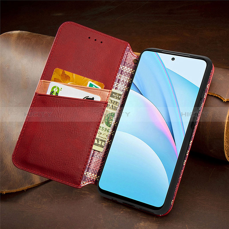 Handytasche Stand Schutzhülle Flip Leder Hülle S09D für Xiaomi Mi 10i 5G