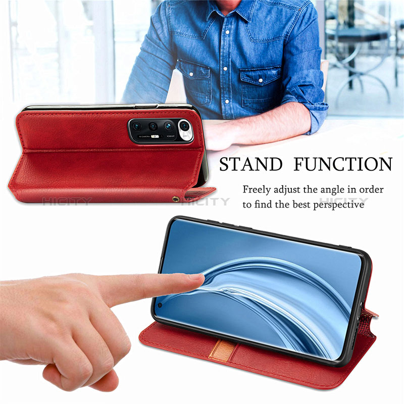 Handytasche Stand Schutzhülle Flip Leder Hülle S09D für Xiaomi Mi 10S 5G