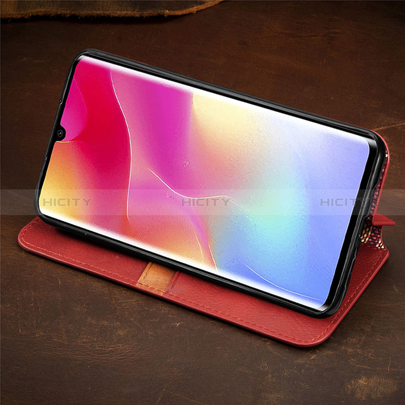 Handytasche Stand Schutzhülle Flip Leder Hülle S09D für Xiaomi Mi Note 10 Lite