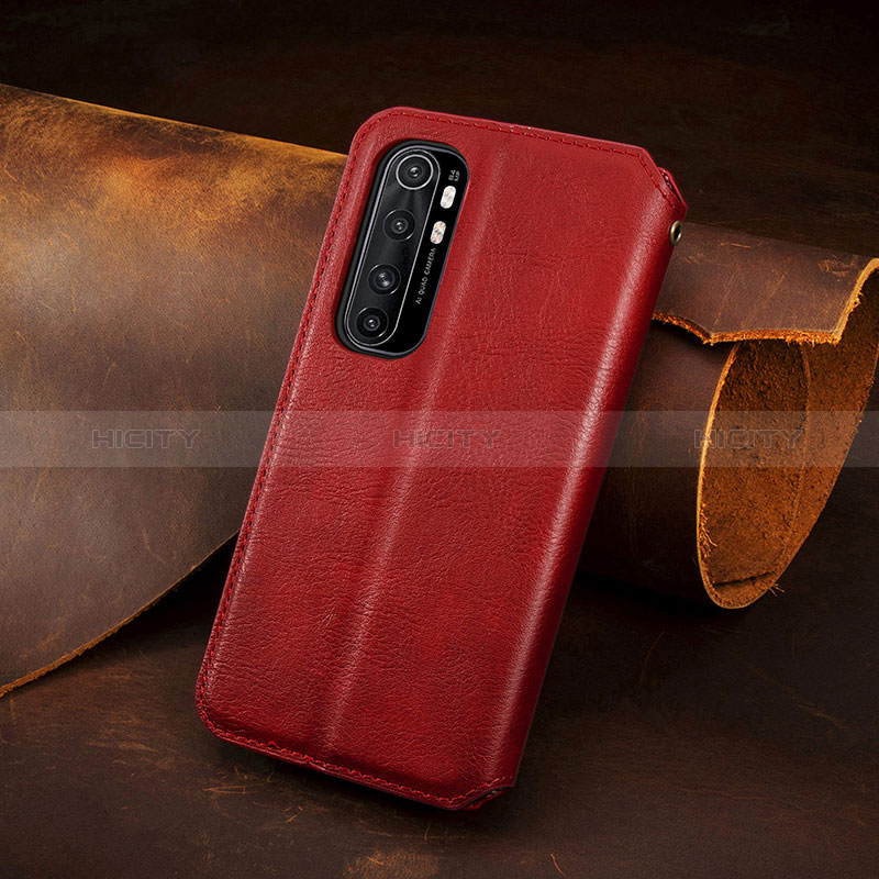 Handytasche Stand Schutzhülle Flip Leder Hülle S09D für Xiaomi Mi Note 10 Lite