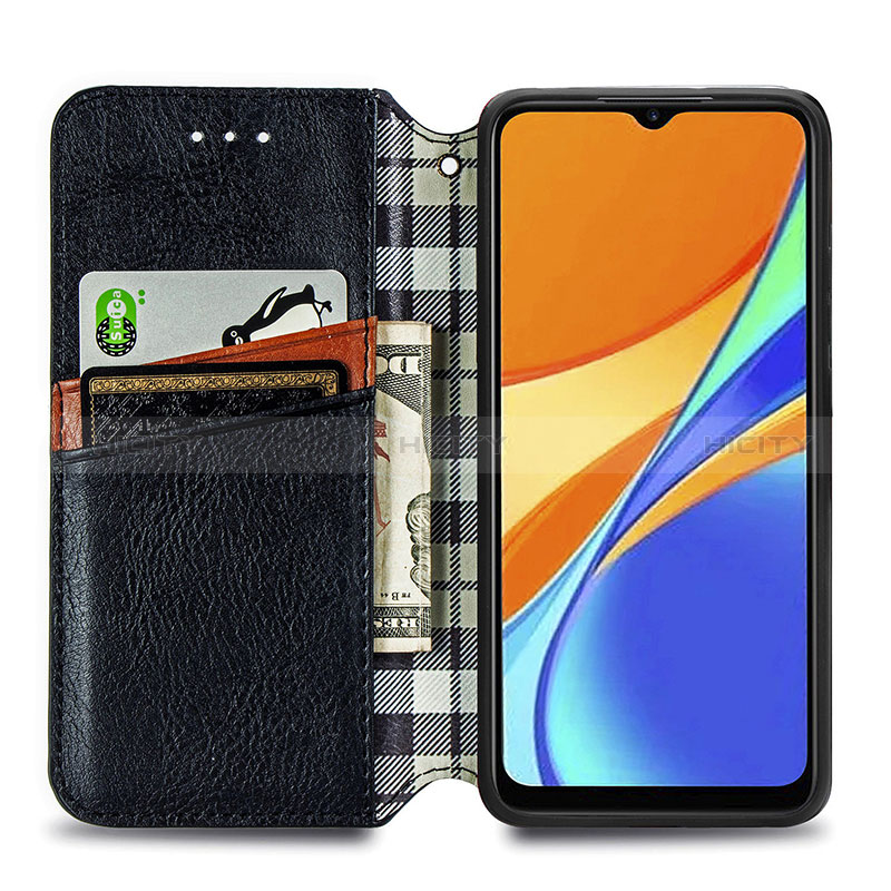 Handytasche Stand Schutzhülle Flip Leder Hülle S09D für Xiaomi POCO C31 groß