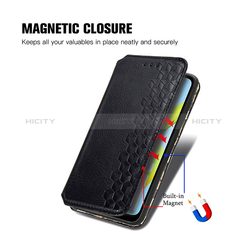 Handytasche Stand Schutzhülle Flip Leder Hülle S09D für Xiaomi Poco C51