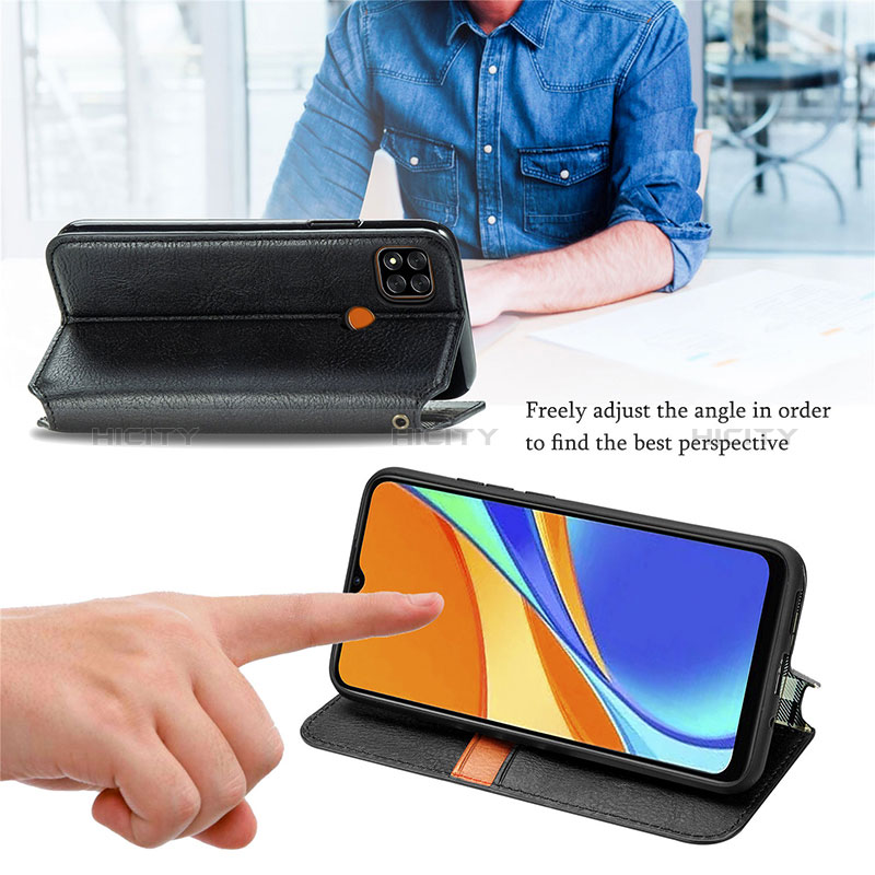 Handytasche Stand Schutzhülle Flip Leder Hülle S09D für Xiaomi Redmi 10A 4G