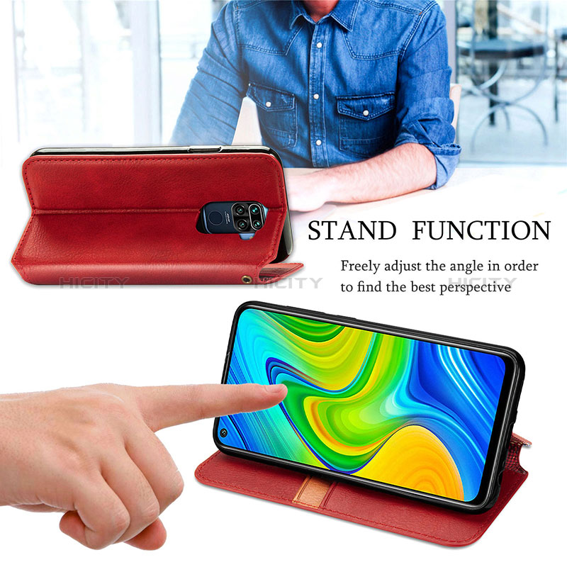 Handytasche Stand Schutzhülle Flip Leder Hülle S09D für Xiaomi Redmi 10X 4G