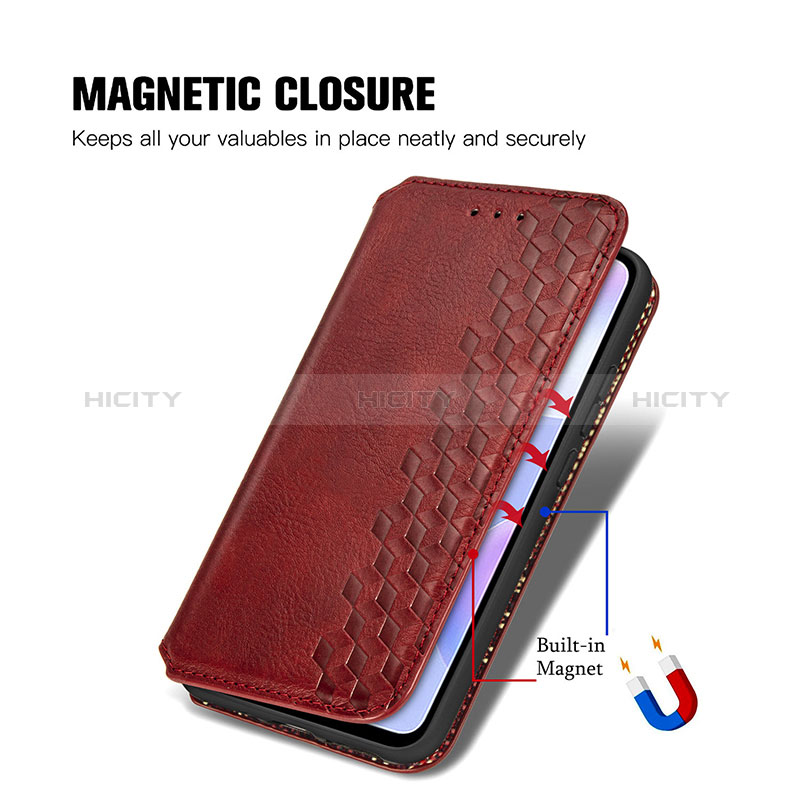 Handytasche Stand Schutzhülle Flip Leder Hülle S09D für Xiaomi Redmi 9A