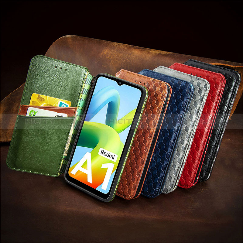 Handytasche Stand Schutzhülle Flip Leder Hülle S09D für Xiaomi Redmi A2