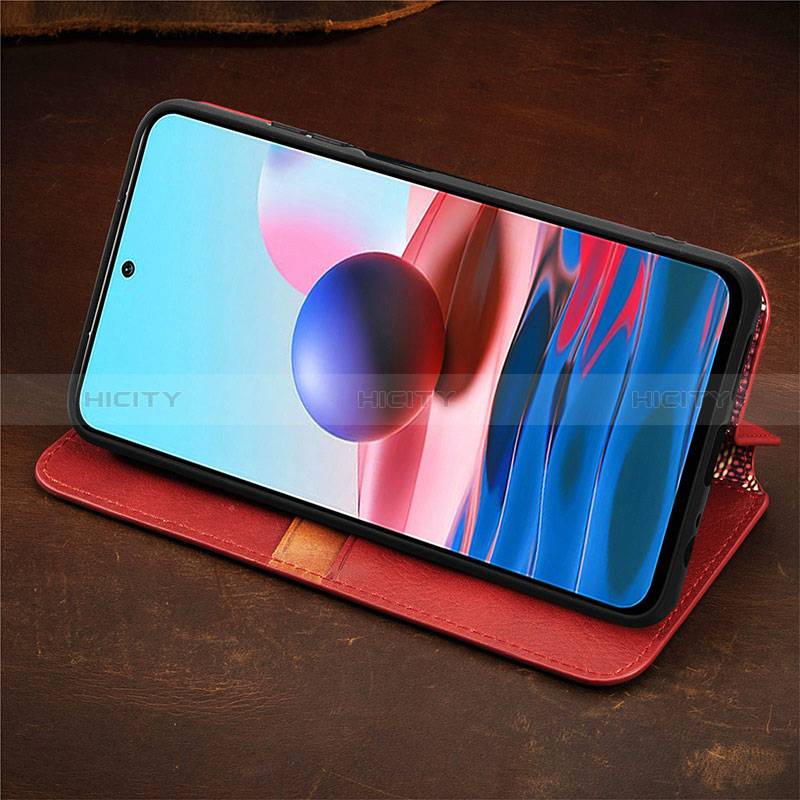 Handytasche Stand Schutzhülle Flip Leder Hülle S09D für Xiaomi Redmi Note 11 SE India 4G