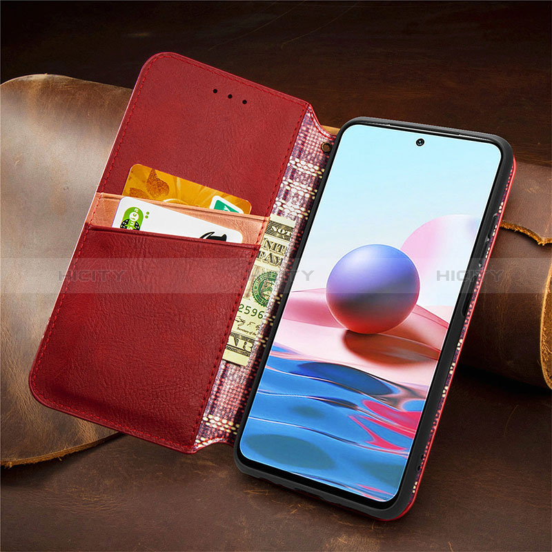 Handytasche Stand Schutzhülle Flip Leder Hülle S09D für Xiaomi Redmi Note 11 SE India 4G groß