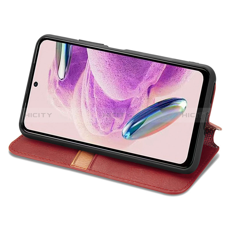 Handytasche Stand Schutzhülle Flip Leder Hülle S09D für Xiaomi Redmi Note 12S