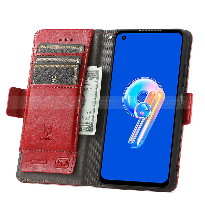 Handytasche Stand Schutzhülle Flip Leder Hülle S10D für Asus Zenfone 9