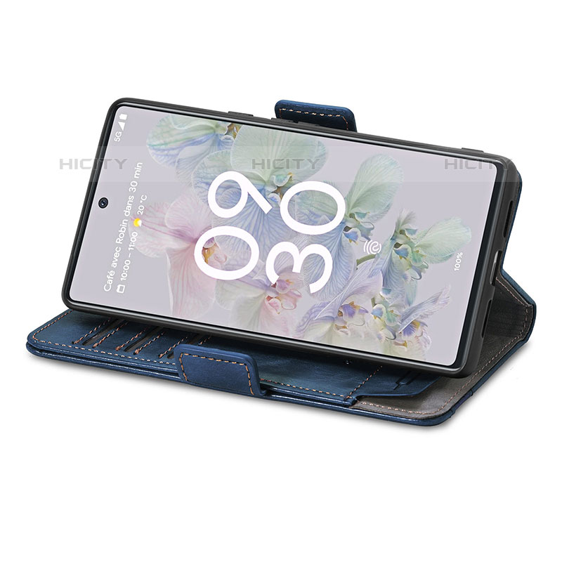 Handytasche Stand Schutzhülle Flip Leder Hülle S10D für Google Pixel 6a 5G