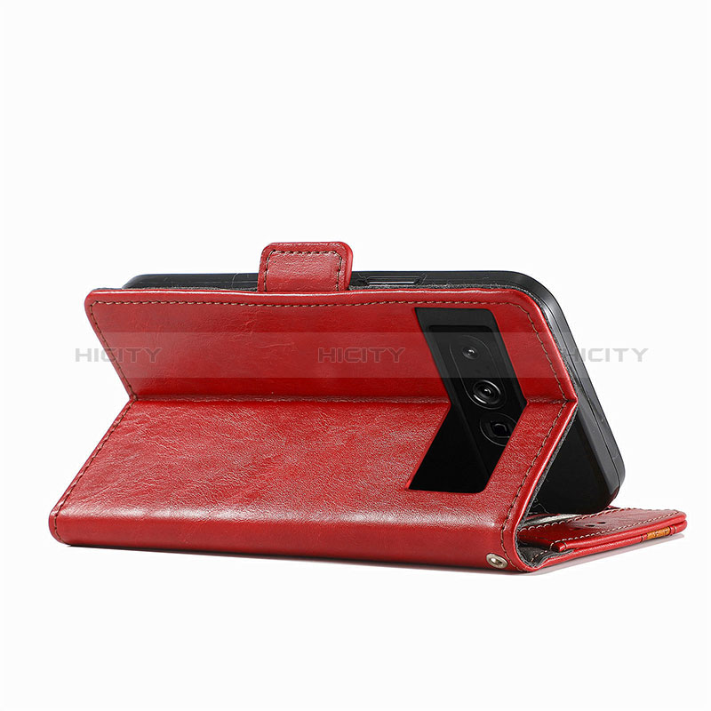 Handytasche Stand Schutzhülle Flip Leder Hülle S10D für Google Pixel 7 Pro 5G