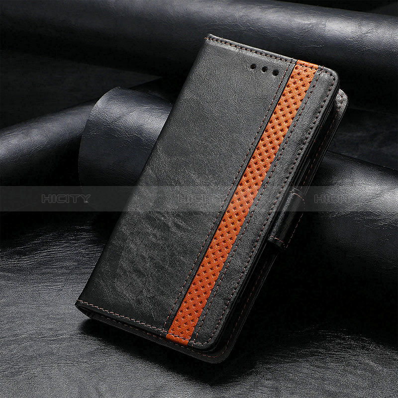 Handytasche Stand Schutzhülle Flip Leder Hülle S10D für Google Pixel 7a 5G Schwarz Plus