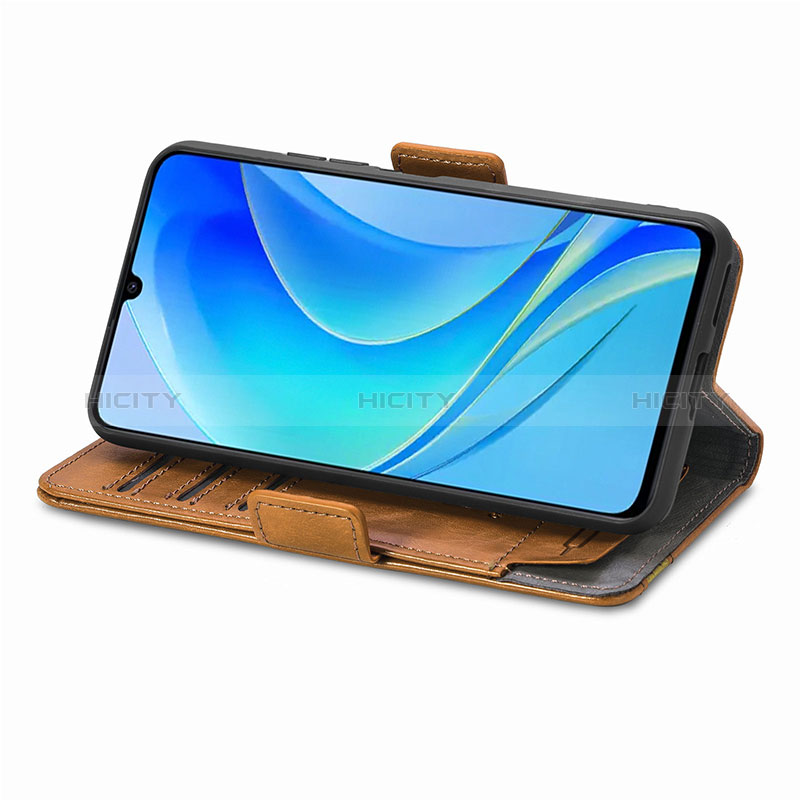 Handytasche Stand Schutzhülle Flip Leder Hülle S10D für Huawei Enjoy 50 groß