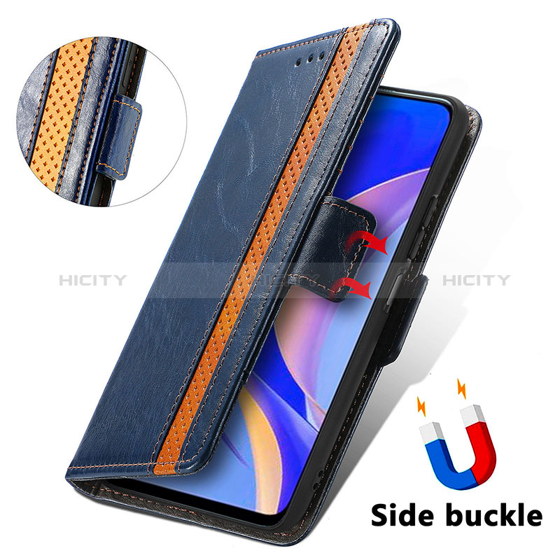 Handytasche Stand Schutzhülle Flip Leder Hülle S10D für Huawei Enjoy 50 Pro