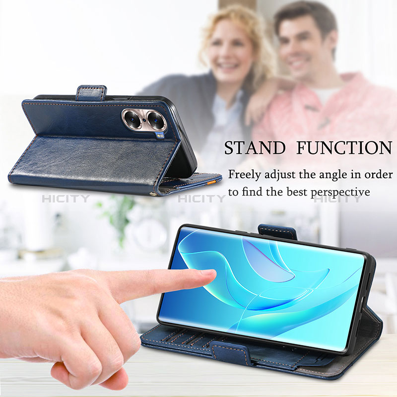 Handytasche Stand Schutzhülle Flip Leder Hülle S10D für Huawei Honor 60 5G