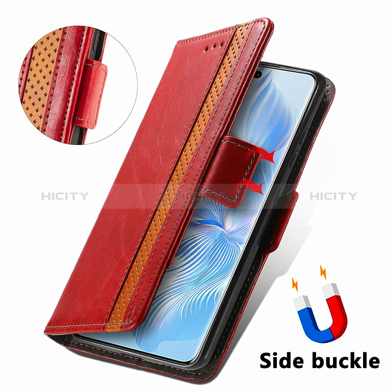 Handytasche Stand Schutzhülle Flip Leder Hülle S10D für Huawei Honor 80 Pro Flat 5G