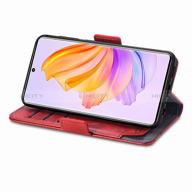 Handytasche Stand Schutzhülle Flip Leder Hülle S10D für Huawei Honor 80 SE 5G groß