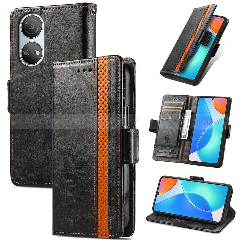 Handytasche Stand Schutzhülle Flip Leder Hülle S10D für Huawei Honor X7