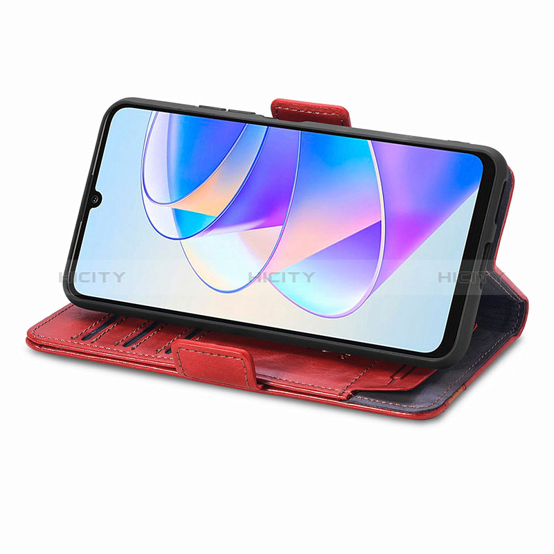 Handytasche Stand Schutzhülle Flip Leder Hülle S10D für Huawei Honor X7a groß