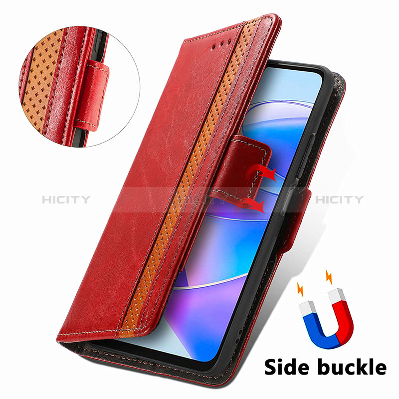 Handytasche Stand Schutzhülle Flip Leder Hülle S10D für Huawei Honor X7a groß