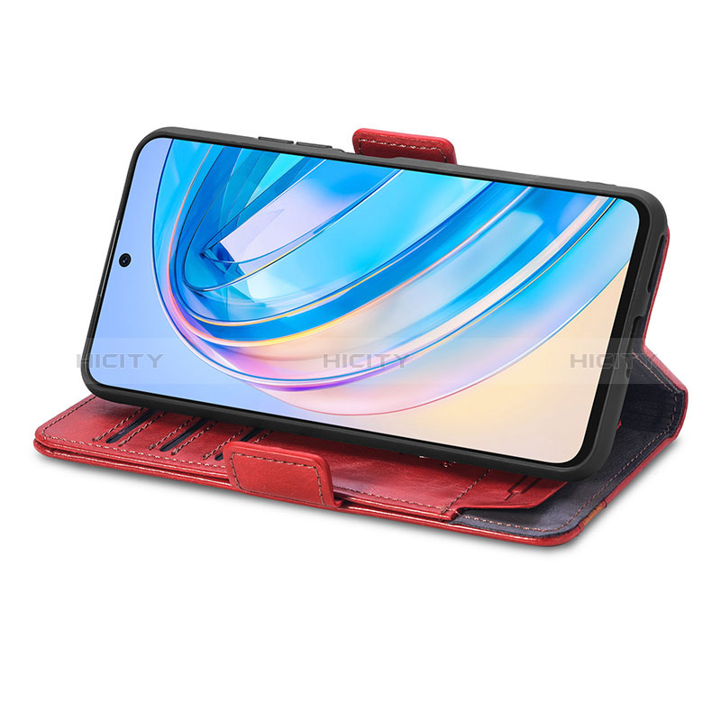 Handytasche Stand Schutzhülle Flip Leder Hülle S10D für Huawei Honor X8a 4G