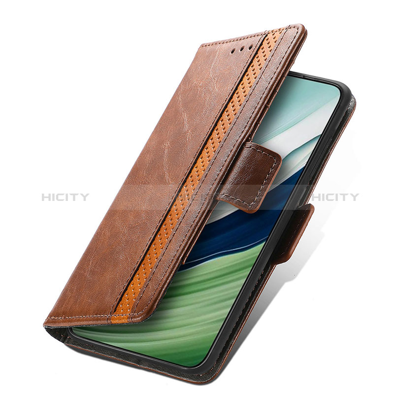 Handytasche Stand Schutzhülle Flip Leder Hülle S10D für Huawei Mate 60 groß