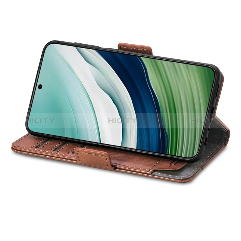 Handytasche Stand Schutzhülle Flip Leder Hülle S10D für Huawei Mate 60 groß