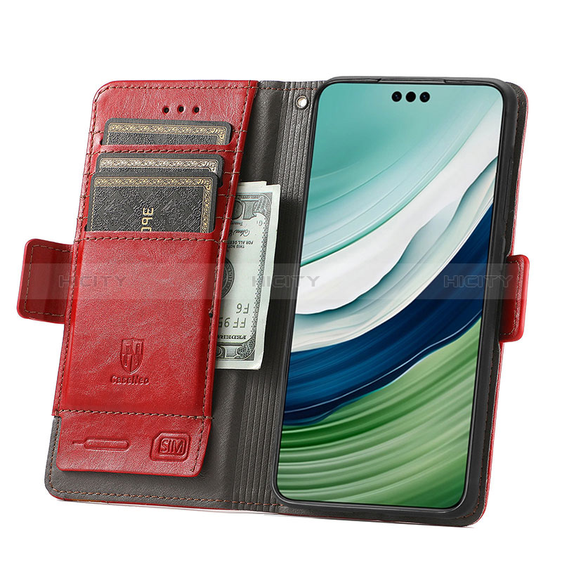 Handytasche Stand Schutzhülle Flip Leder Hülle S10D für Huawei Mate 60 Pro