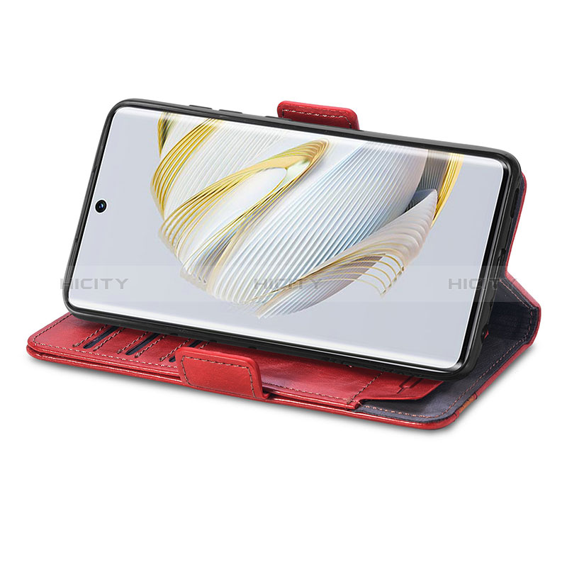 Handytasche Stand Schutzhülle Flip Leder Hülle S10D für Huawei Nova 10 groß