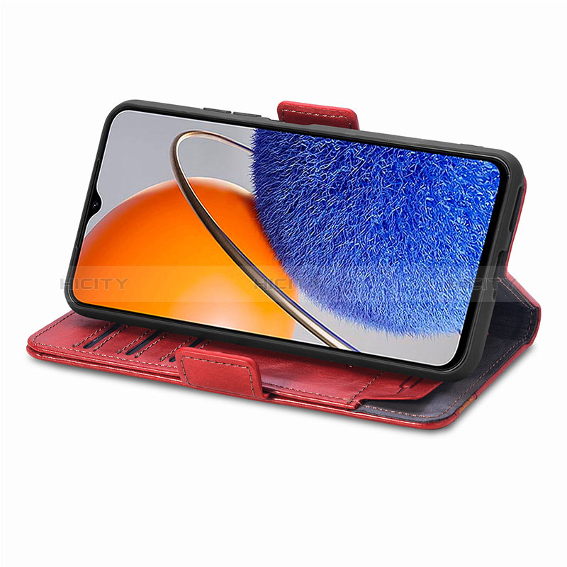 Handytasche Stand Schutzhülle Flip Leder Hülle S10D für Huawei Nova Y61 groß