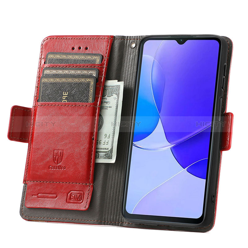 Handytasche Stand Schutzhülle Flip Leder Hülle S10D für Huawei Nova Y91