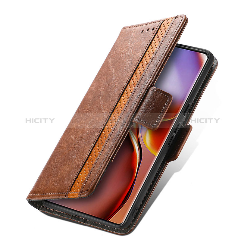 Handytasche Stand Schutzhülle Flip Leder Hülle S10D für Motorola Moto Edge 40 Pro 5G