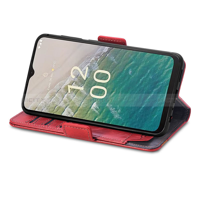 Handytasche Stand Schutzhülle Flip Leder Hülle S10D für Nokia C210