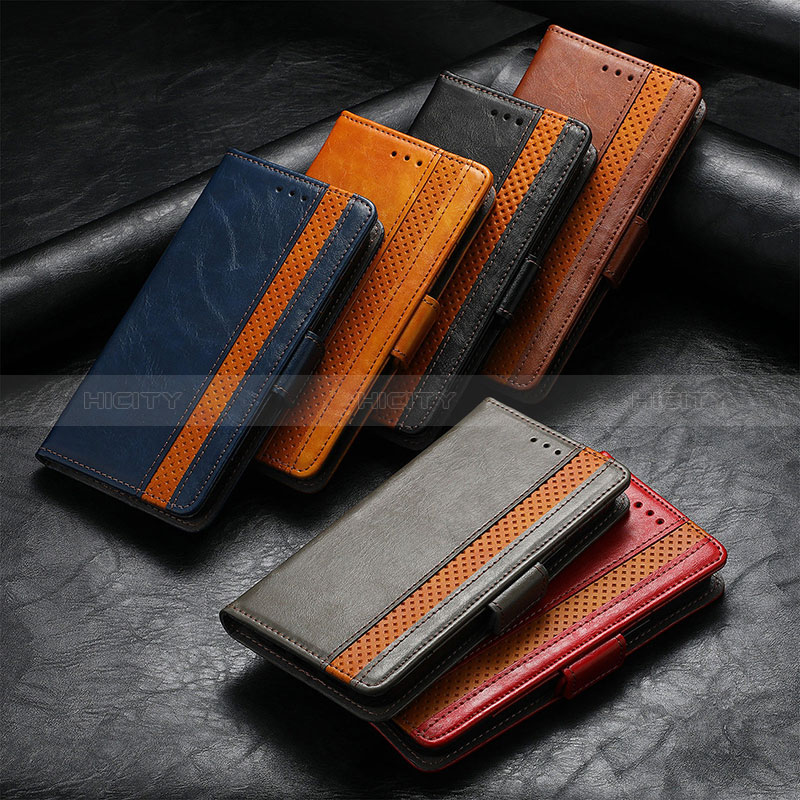 Handytasche Stand Schutzhülle Flip Leder Hülle S10D für Nokia C210