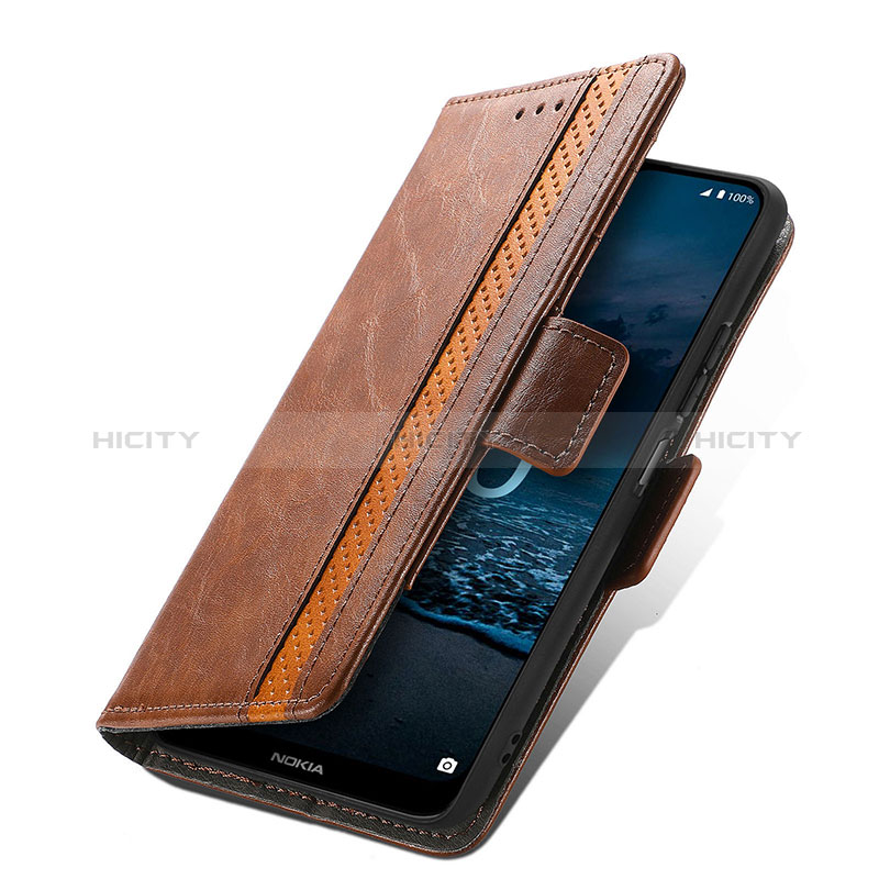 Handytasche Stand Schutzhülle Flip Leder Hülle S10D für Nokia G100