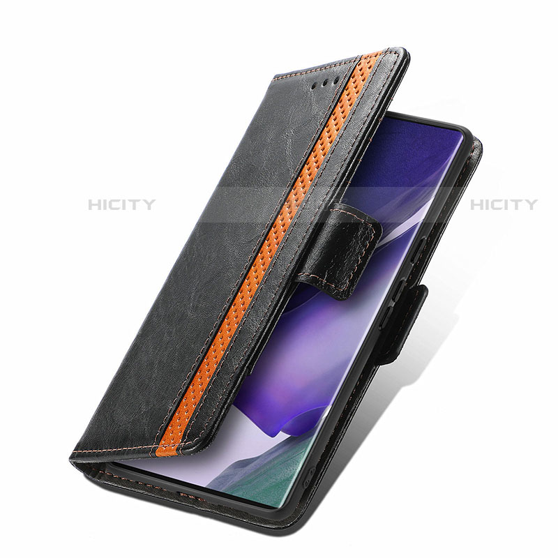 Handytasche Stand Schutzhülle Flip Leder Hülle S10D für Samsung Galaxy S22 Ultra 5G