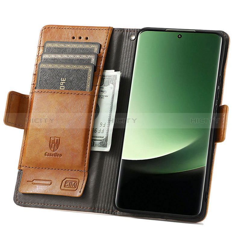 Handytasche Stand Schutzhülle Flip Leder Hülle S10D für Xiaomi Mi 13 Ultra 5G groß