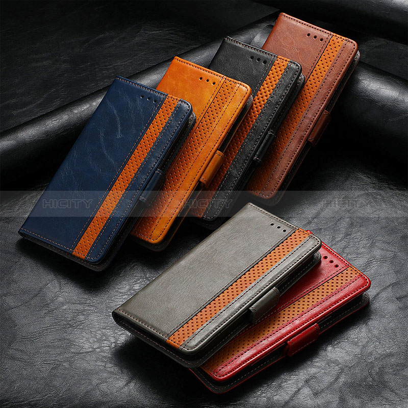 Handytasche Stand Schutzhülle Flip Leder Hülle S10D für Xiaomi Poco C40 groß