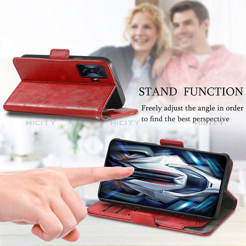 Handytasche Stand Schutzhülle Flip Leder Hülle S10D für Xiaomi Poco F4 GT 5G groß