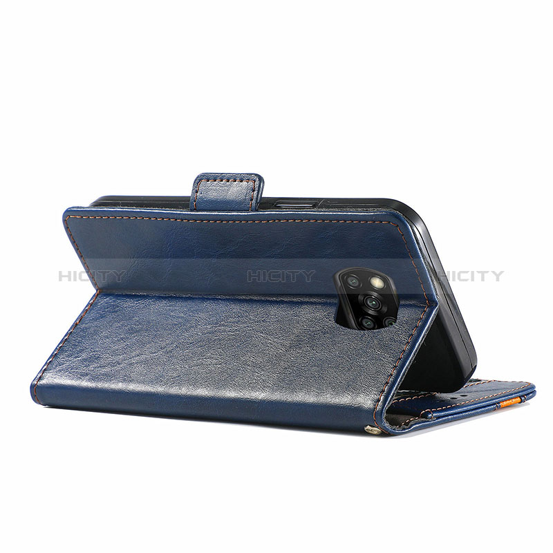 Handytasche Stand Schutzhülle Flip Leder Hülle S10D für Xiaomi Poco X3 Pro groß