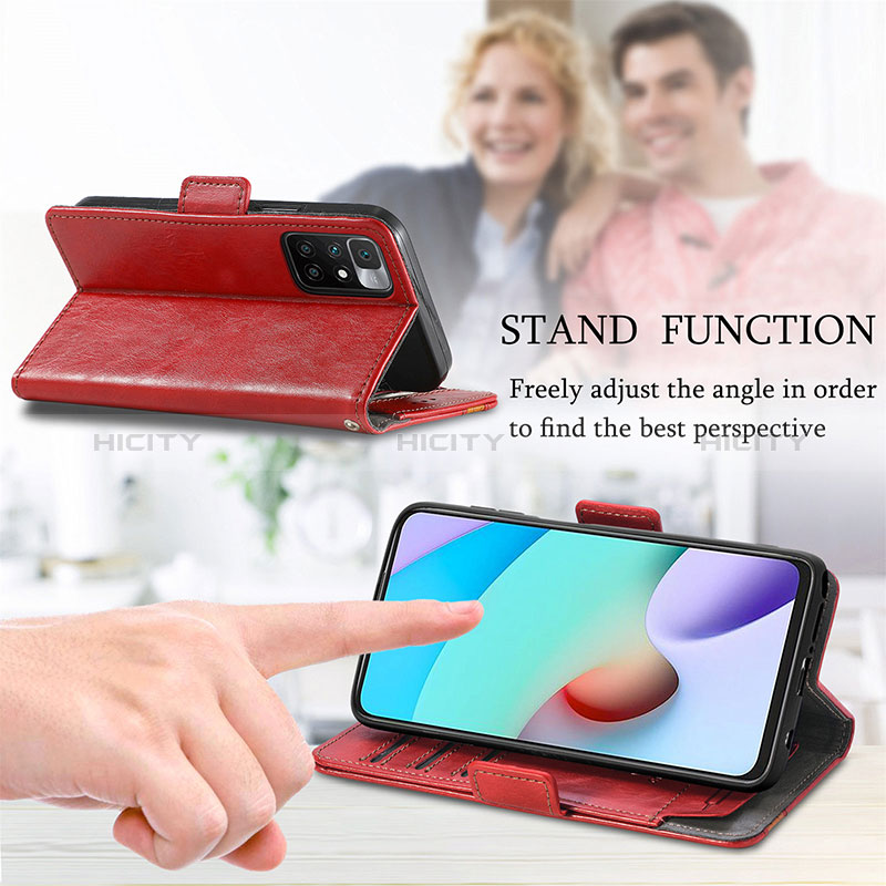 Handytasche Stand Schutzhülle Flip Leder Hülle S10D für Xiaomi Redmi 10 (2022)