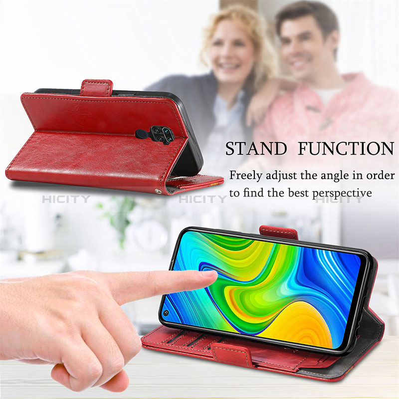 Handytasche Stand Schutzhülle Flip Leder Hülle S10D für Xiaomi Redmi 10X 4G