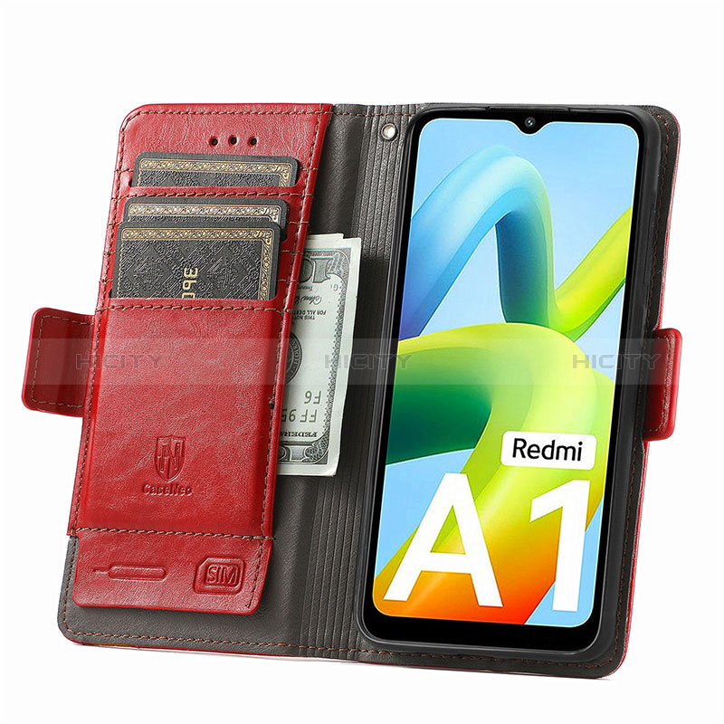 Handytasche Stand Schutzhülle Flip Leder Hülle S10D für Xiaomi Redmi A2 Plus